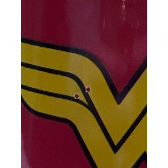 Wonder Woman Ceramic Mug 20 Oz Red Blue Yellow Logo DC Comics Logo - Picture 3 of 5